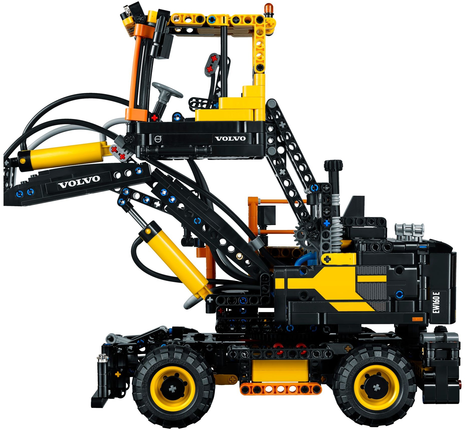 Lego Technic. Лего Техник. Экскаватор Volvo EW 160E™  